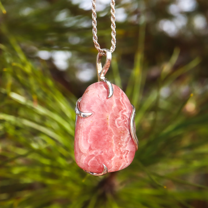 Rhodochrosite Pendant