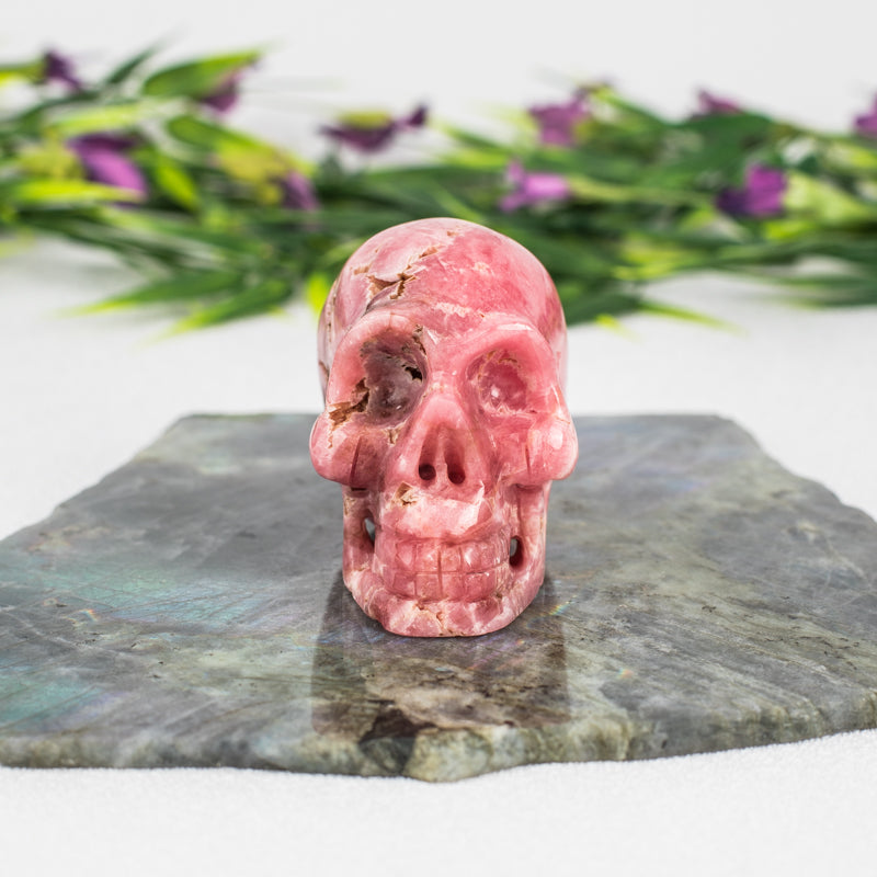 Rhodochrosite Skull Crystal Skull Crystal Magic