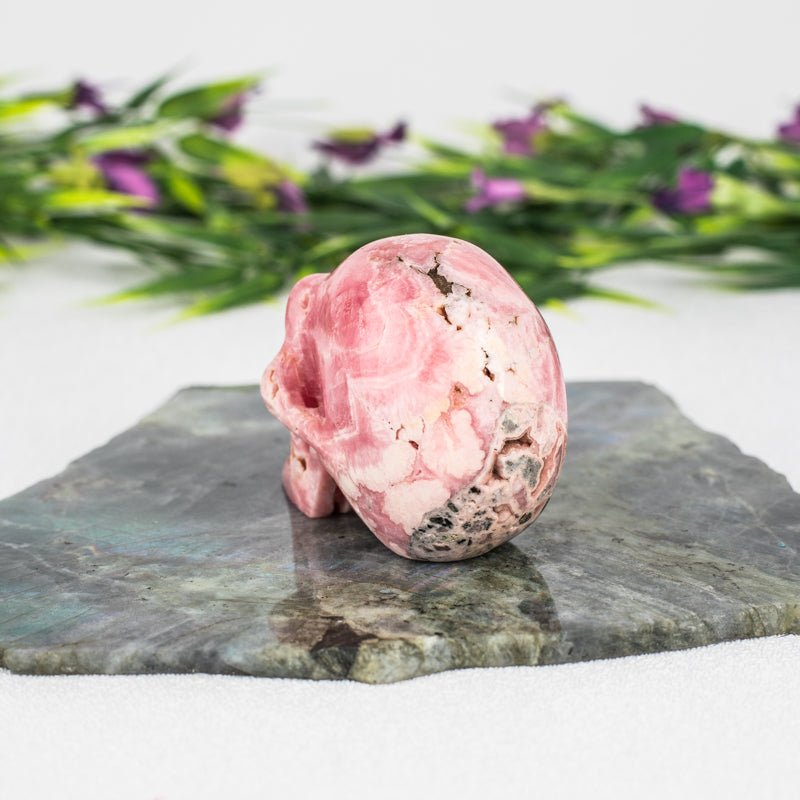 Rhodochrosite Skull Crystal Skull Crystal Magic