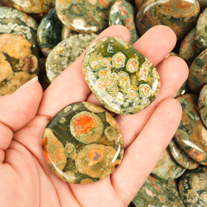 Rhyolite Palm Stone Crystal Palm Stones Aquarius