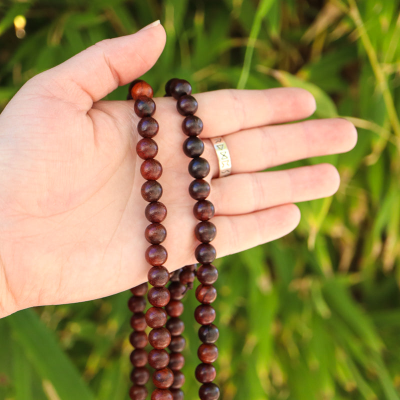 Rosewood Mala Jewelry: Mala Namu Baru