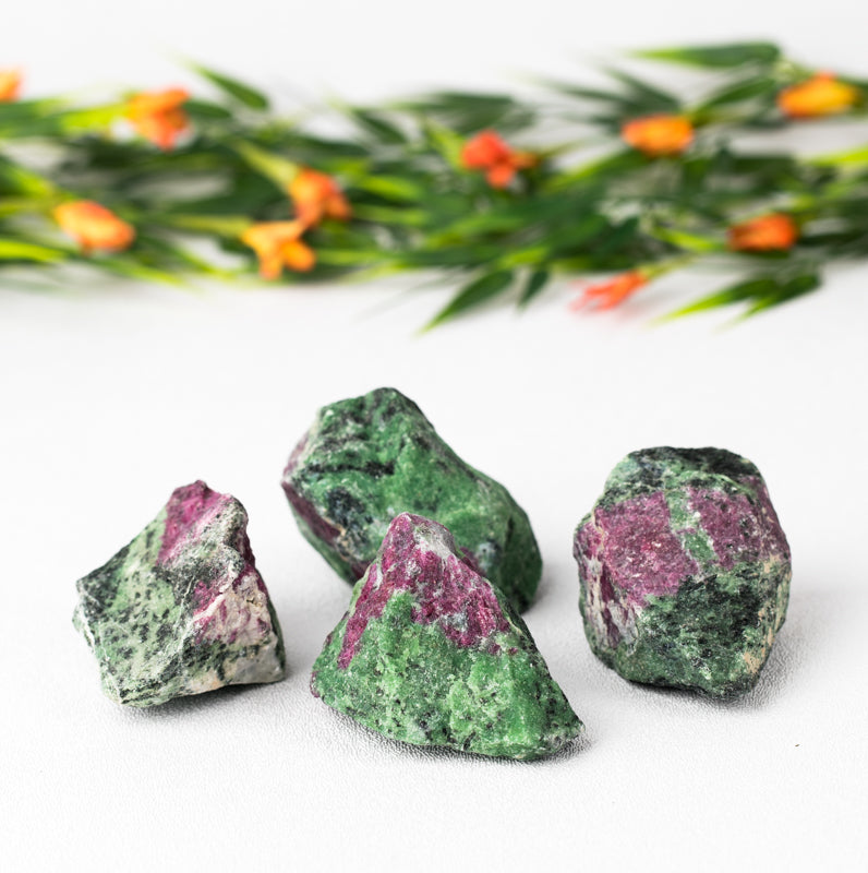 Raw Ruby Zoisite Chunk Crystal Chunk Crystal Magic