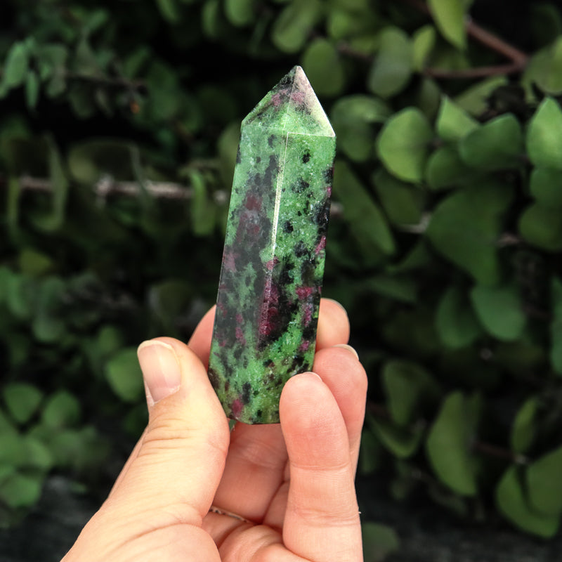 Ruby Zoisite Point