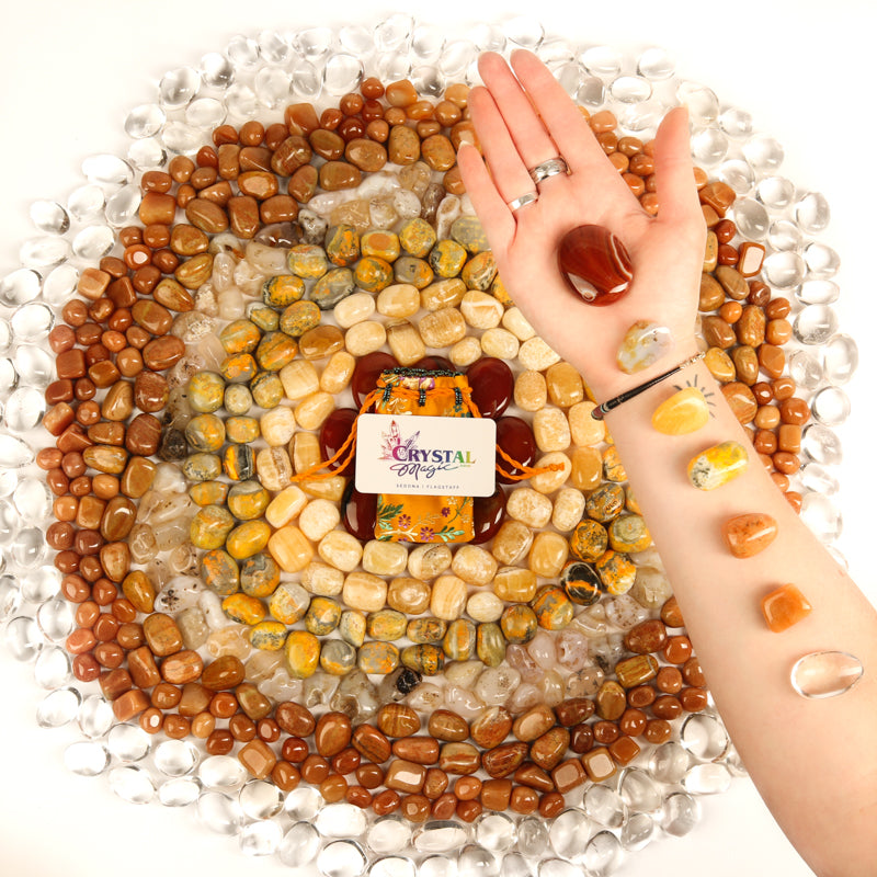 Sacral Chakra Stone Bundle Crystal Bundle Crystal Magic online