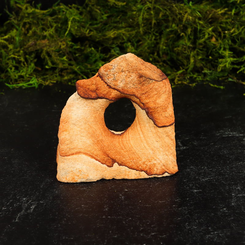 Picture Sandstone Hand Carved Arch Crystal Carvings Crystal Magic