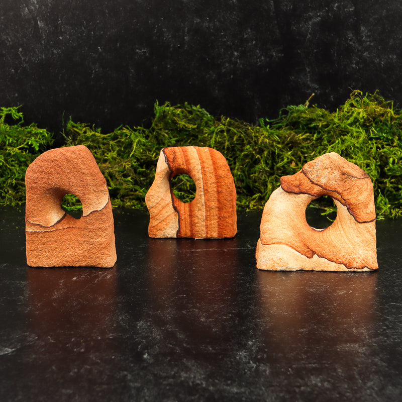 Picture Sandstone Hand Carved Arch Crystal Carvings Crystal Magic