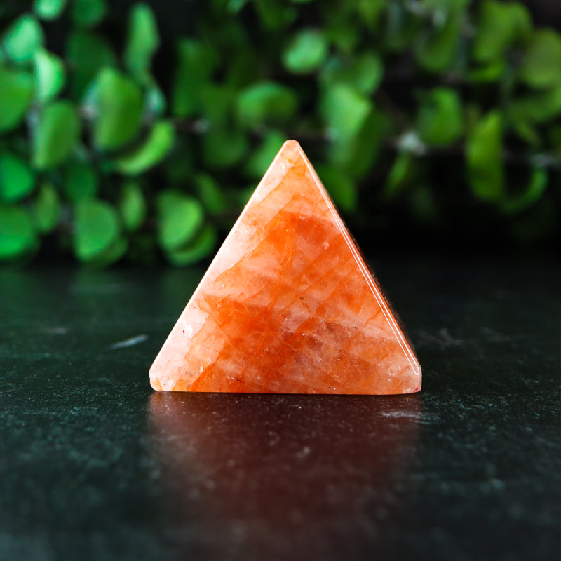 Hematoid Quartz Pyramid