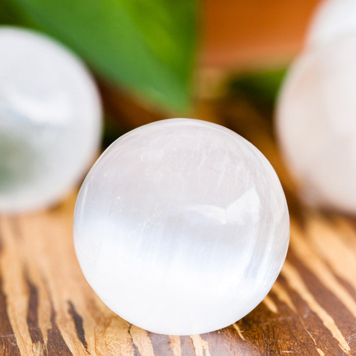 Selenite Sphere Crystal Sphere Aquarius