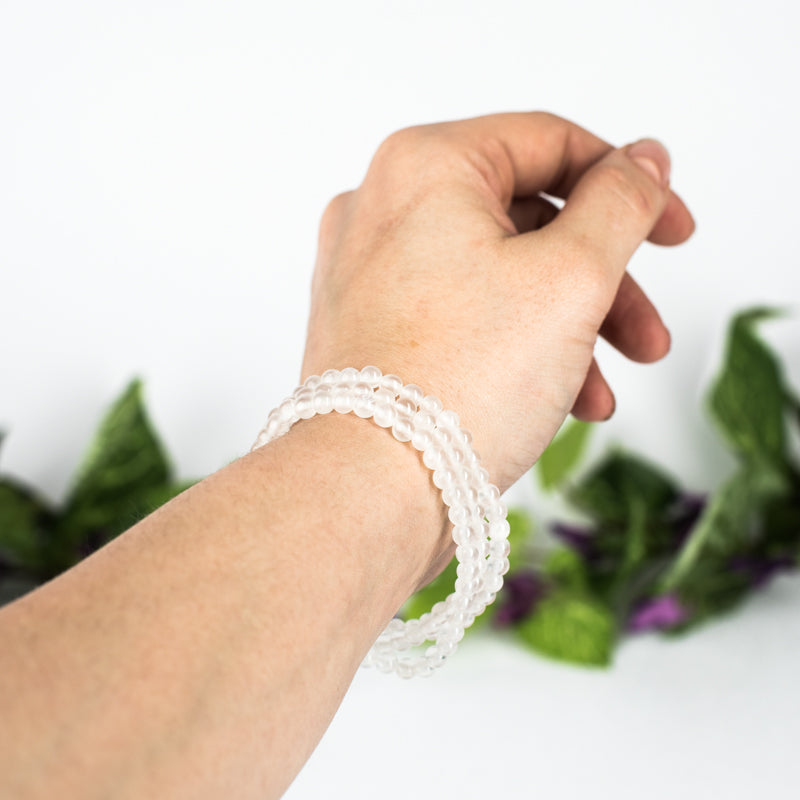 Selenite Bracelet Jewelry: Bracelet Milk and Honey