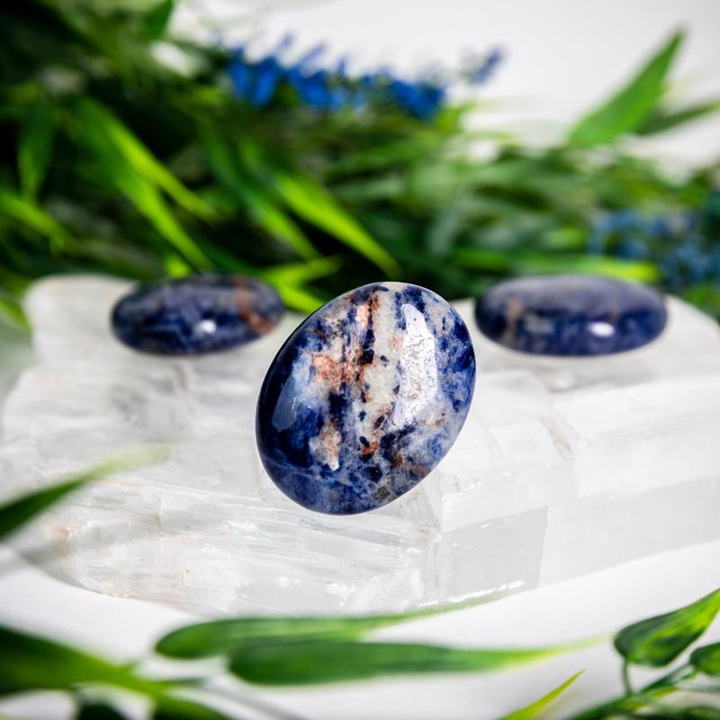 Sodalite Palm Stone Crystal Palm Stones Crystal Magic