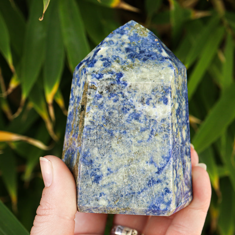 Sodalite Point Crystal Point Crystal Magic