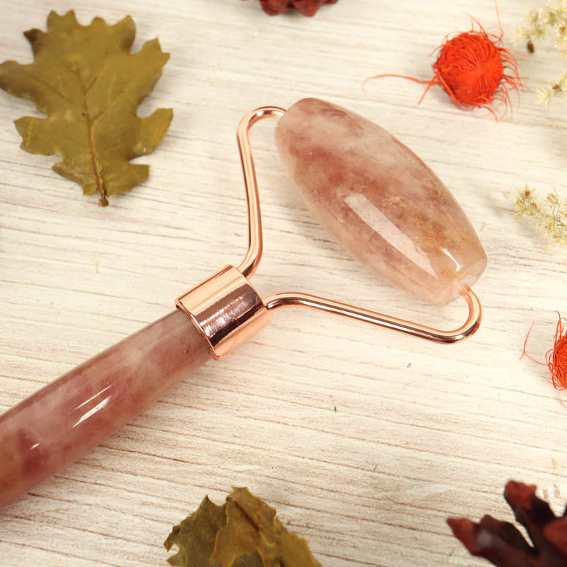 Strawberry Quartz Massage Roller Body Care: Massage Roller Crystal Magic online