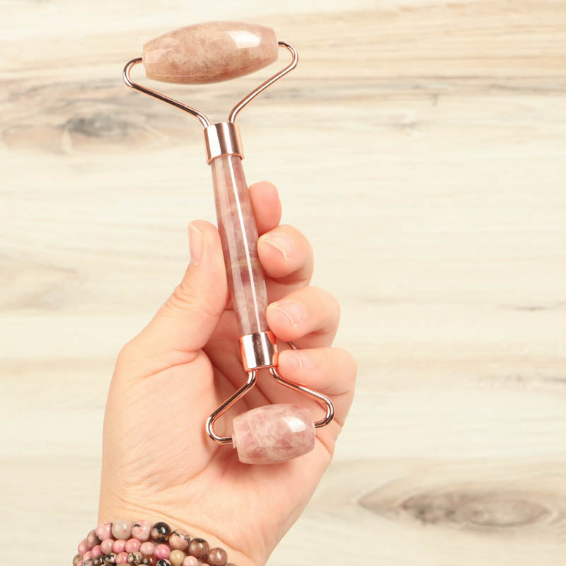 Strawberry Quartz Massage Roller Body Care: Massage Roller Crystal Magic online