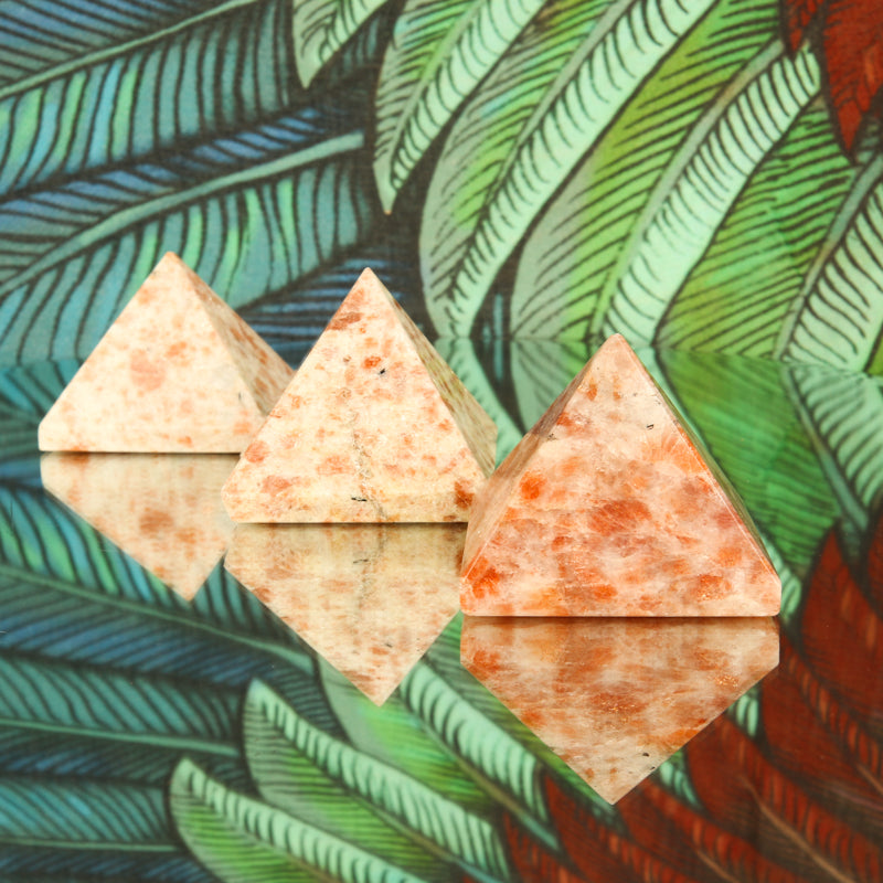 Sunstone Pyramid Crystal Pyramid Crystal Magic Large
