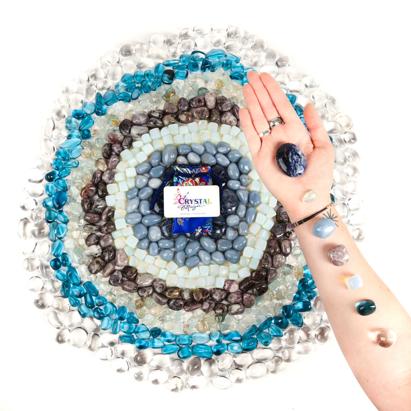 Third Eye Chakra Stone Bundle Crystal Bundle Crystal Magic online