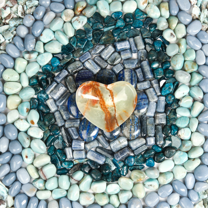 Throat Chakra Stone Bundle Crystal Bundle Crystal Magic online