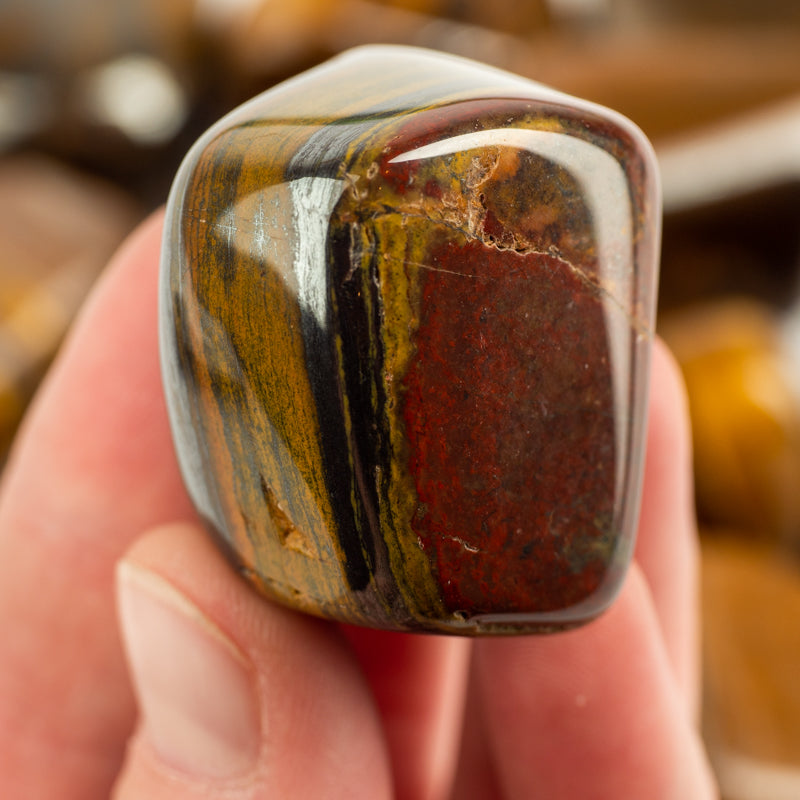 Tiger Iron Tumbled Crystal Tumbled Crystal Magic