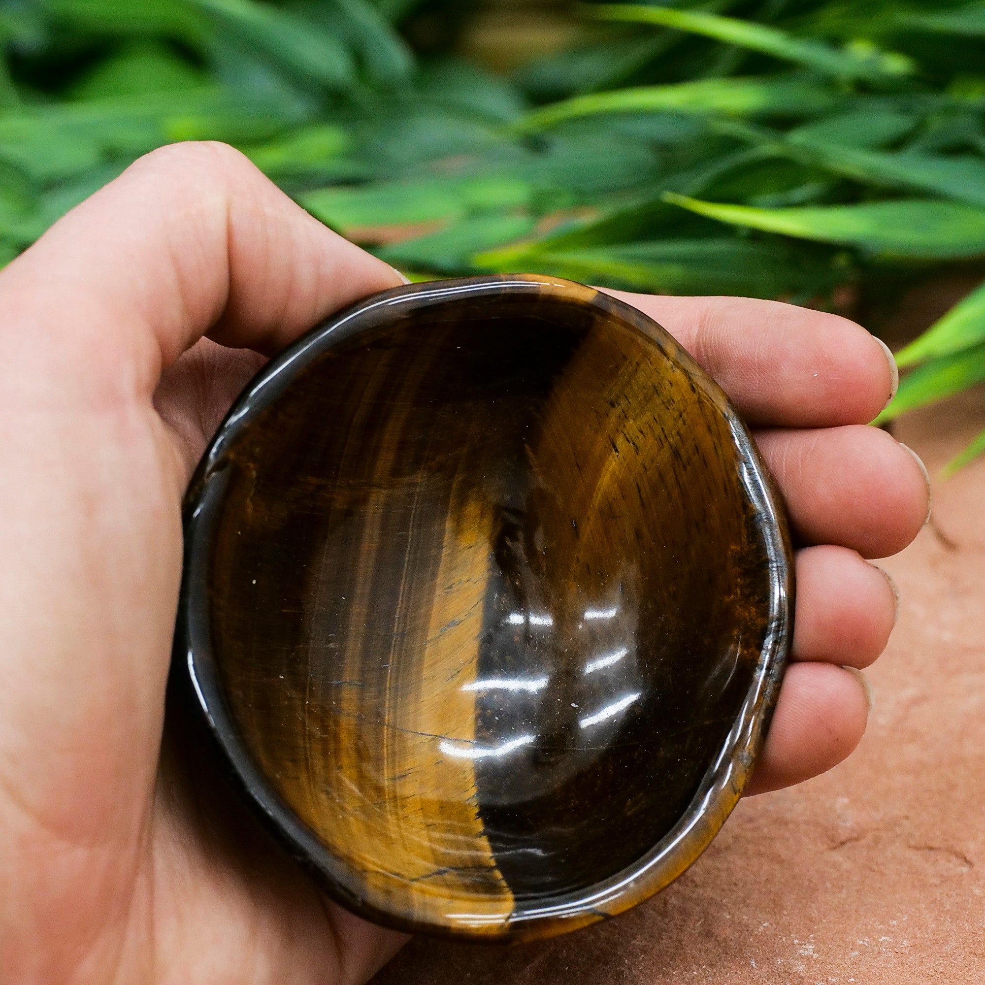 Tiger's Eye Bowl Crystal Bowl Crystal Magic online