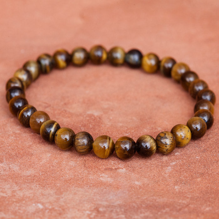 Tiger's Eye Bracelet Jewelry: Bracelet Milk and Honey 6mm