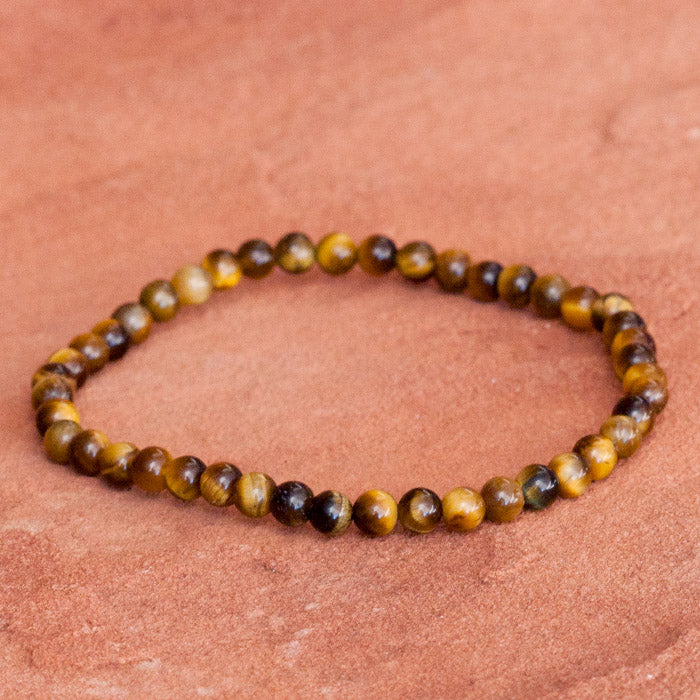 Tiger's Eye Bracelet Jewelry: Bracelet Milk and Honey 4mm