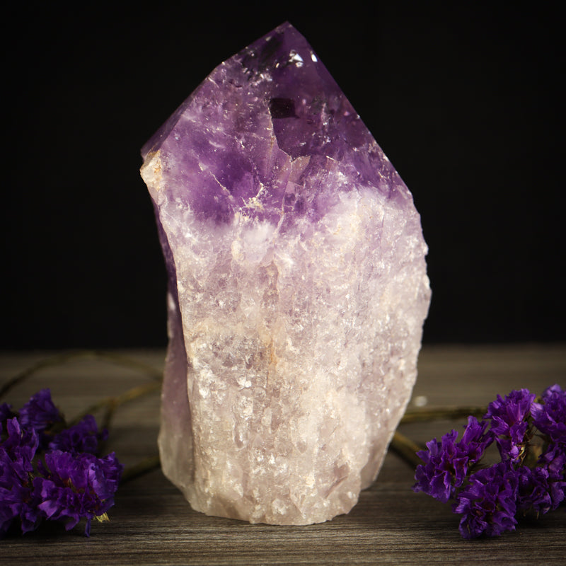 Amethyst Natural Point Crystal Point Aquarius