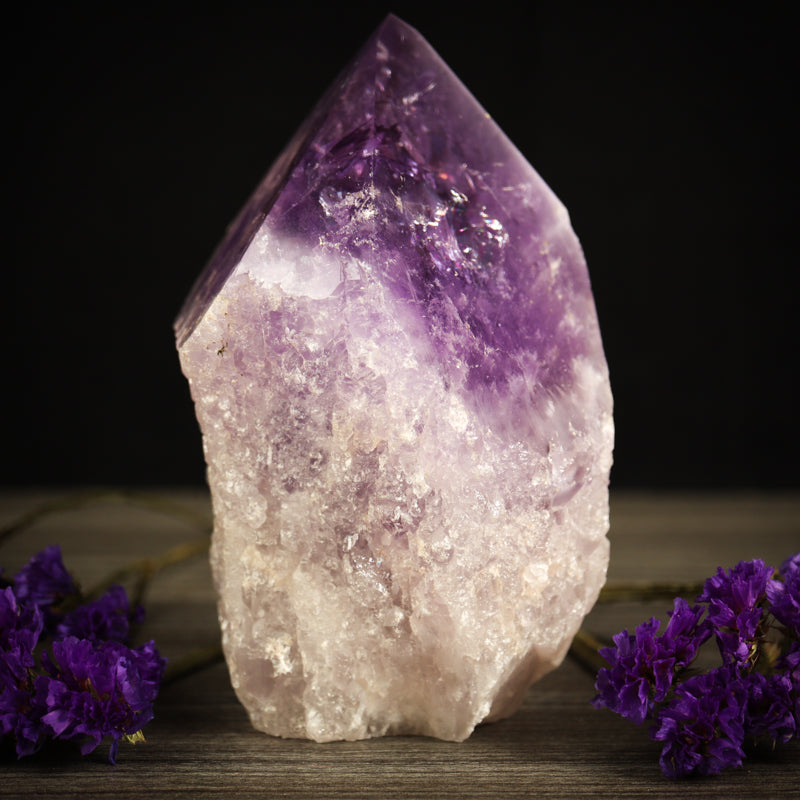 Amethyst Natural Point Crystal Point Aquarius