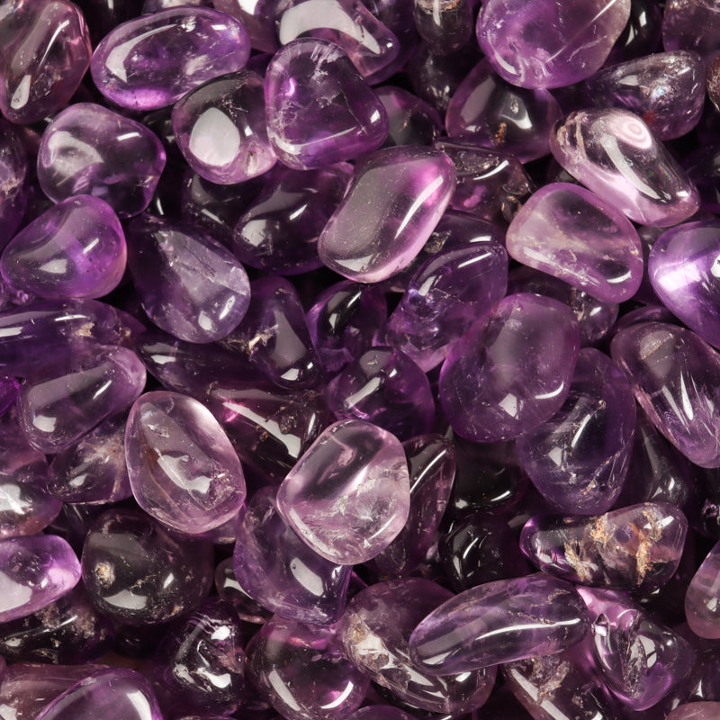 Amethyst Tumbled Crystal Tumbled Aquarius