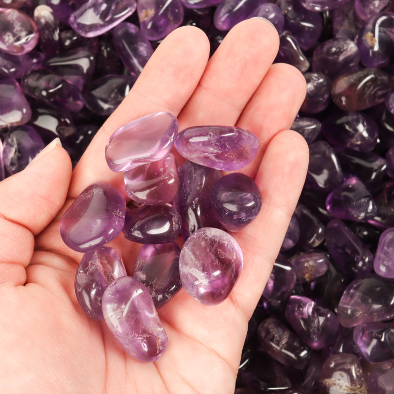 Amethyst Tumbled Crystal Tumbled Aquarius 2