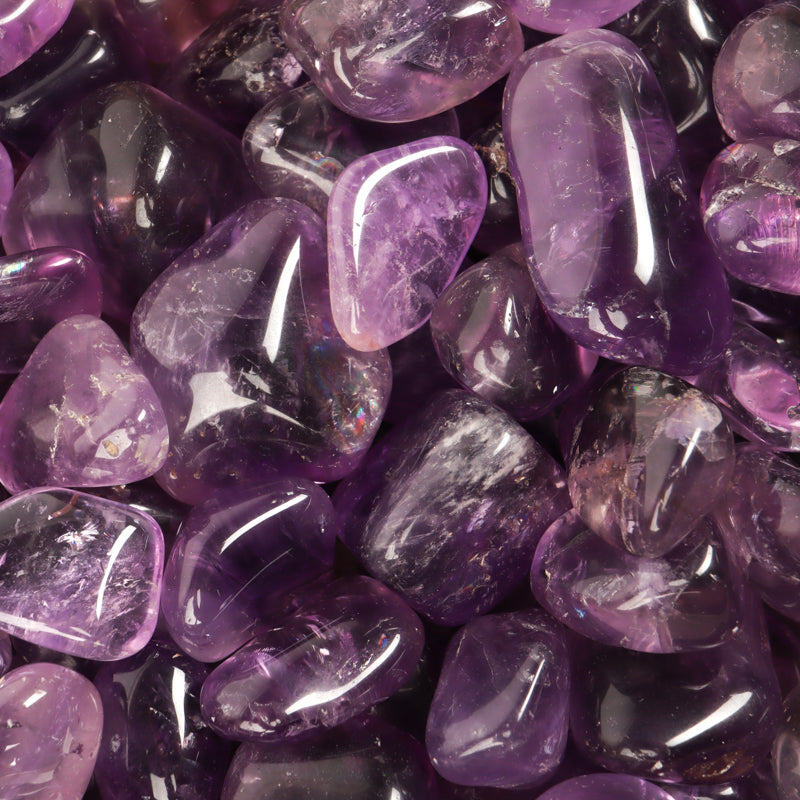 Polished Amethyst Healing Crystals - Main Image