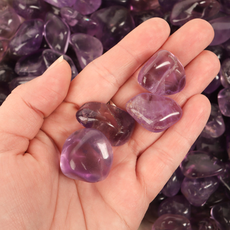Amethyst Tumbled Crystal Tumbled Aquarius 1