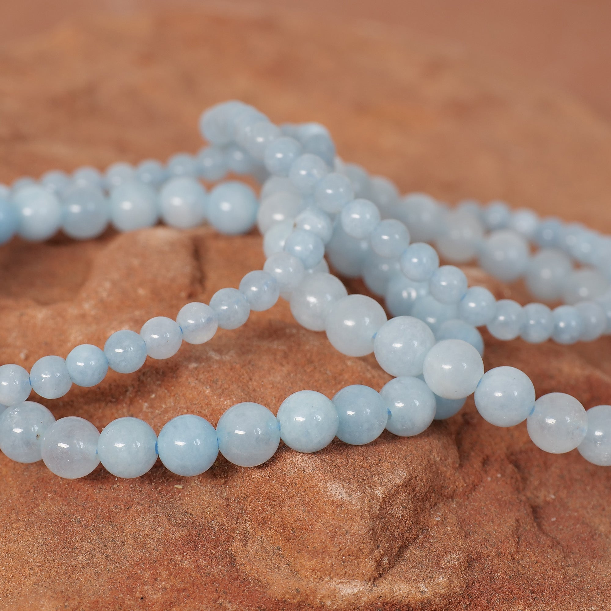 Aquamarine Bracelet Jewelry: Bracelet Milk and Honey