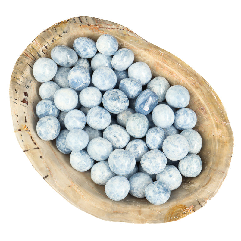 Blue Calcite Tumbled Crystal Tumbled Crystal Magic