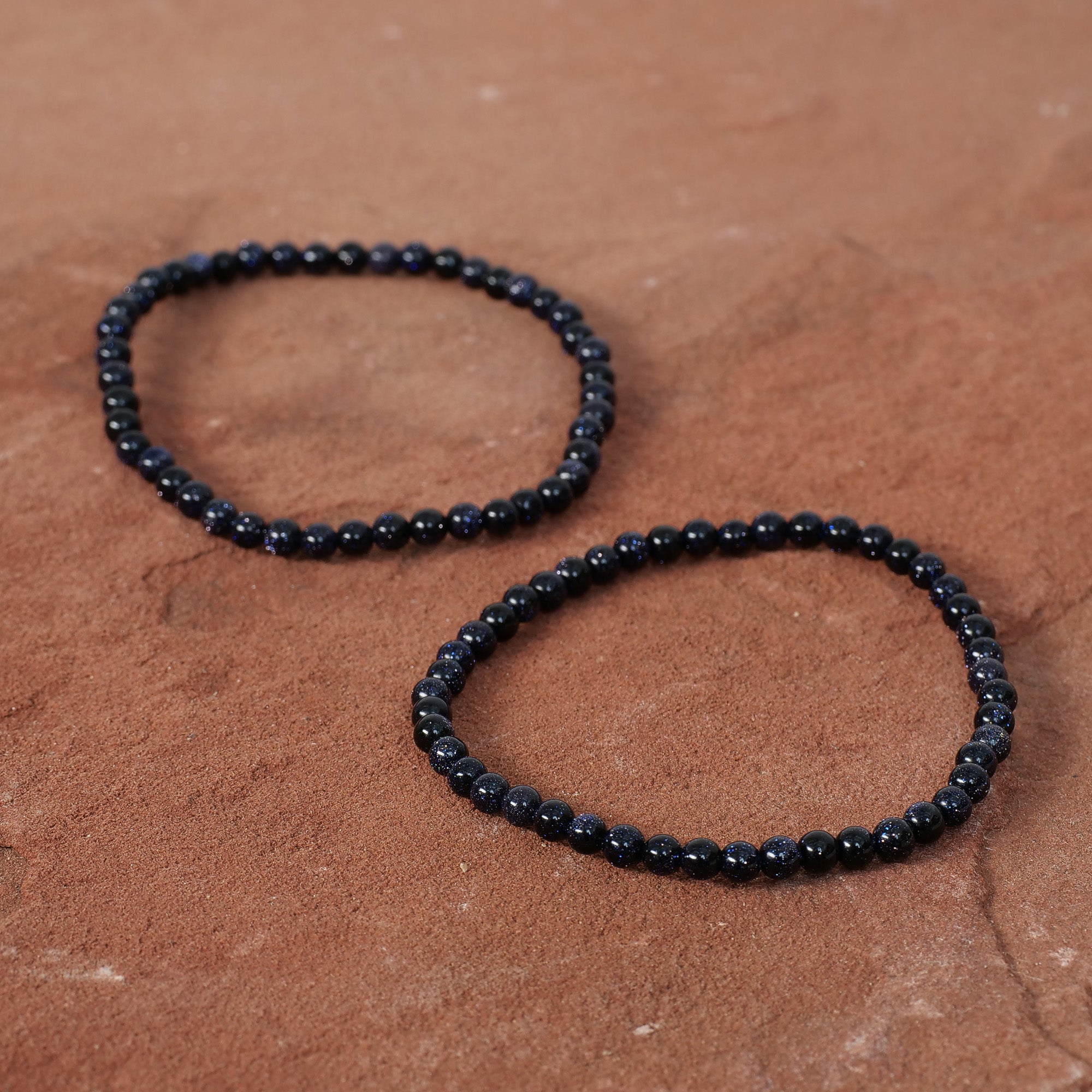 Blue Goldstone Bracelet Jewelry: Bracelet Milk and Honey 4mm