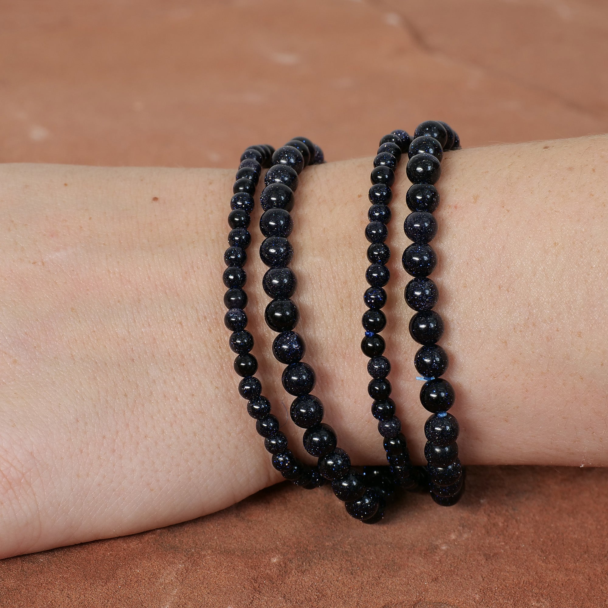 Blue Goldstone Bracelet Jewelry: Bracelet Milk and Honey