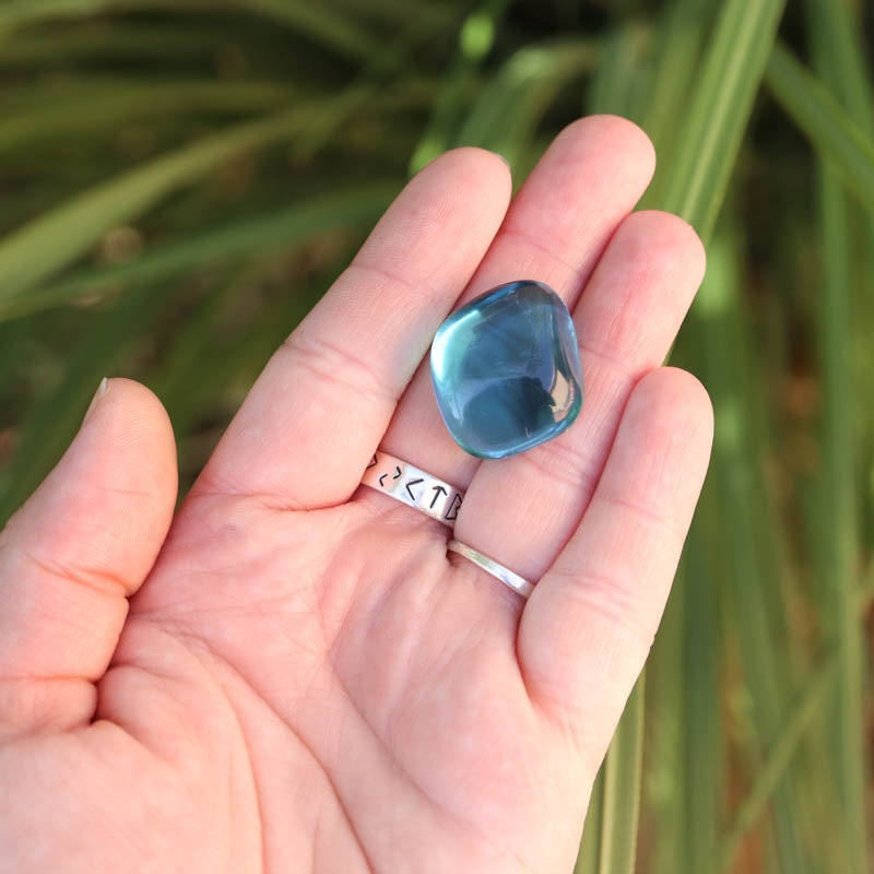 Blue Obsidian Tumbled Crystal Tumbled Crystal Magic