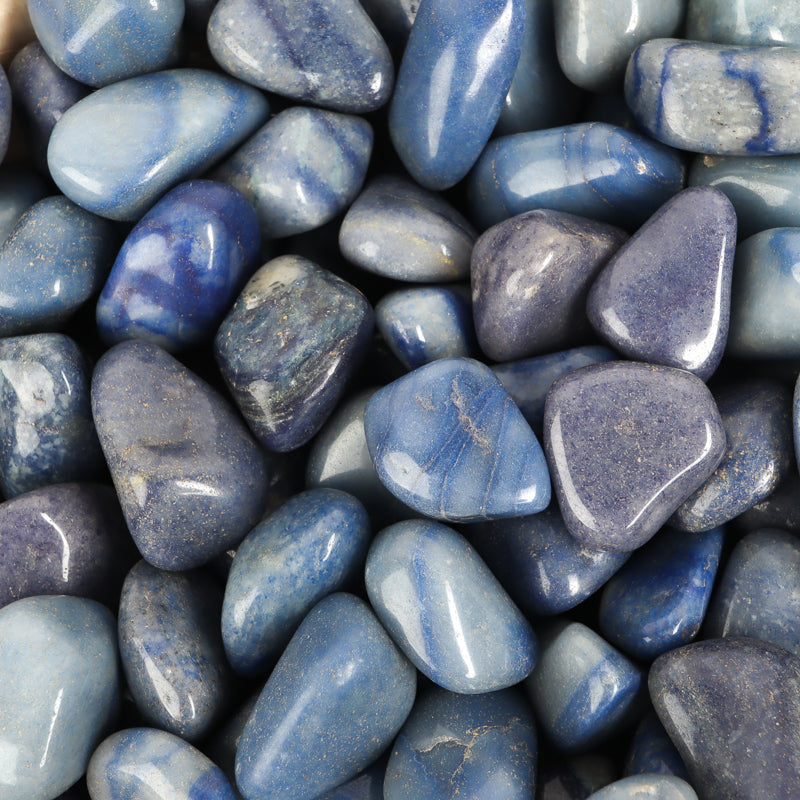 Blue Quartz Tumbled Crystal Tumbled Crystal Magic
