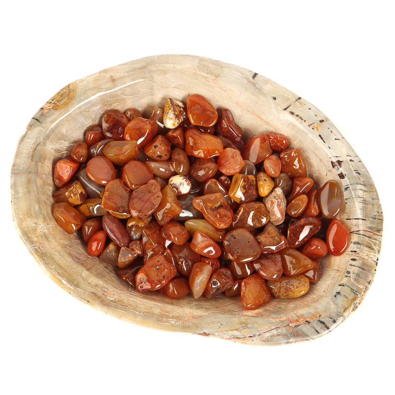 Carnelian Tumbled Crystal Tumbled Aries