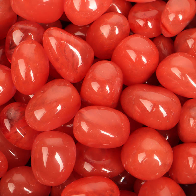 Strawberry Obsidian Tumbled Crystal Tumbled Crystal Magic