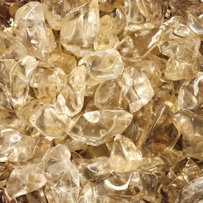 Citrine Tumbled Crystal Tumbled Crystal Magic Clear