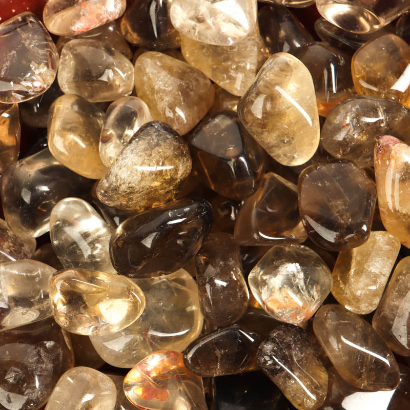 Citrine Tumbled Crystal Tumbled Crystal Magic Smoky