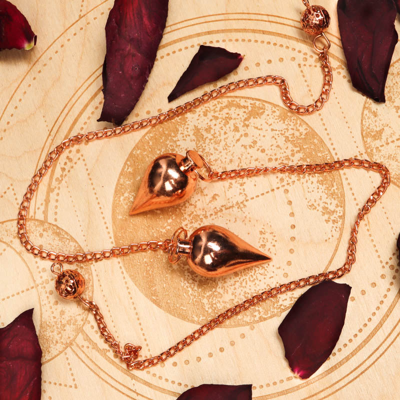 Copper Plated Ball Pendulum Gifts & Decor: Pendulum Crystal Magic online 