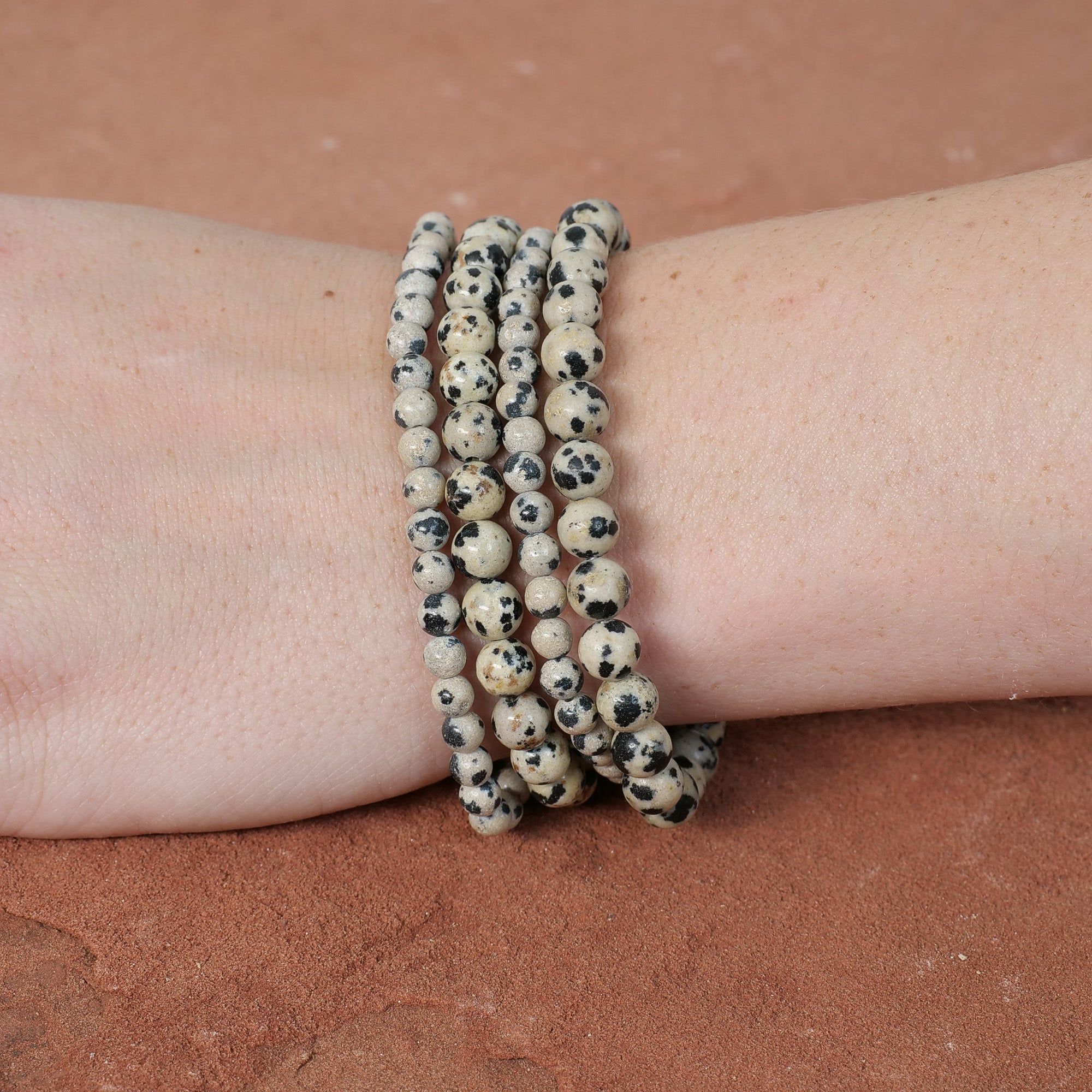 Dalmatian Jasper Bracelet Jewelry: Bracelet Milk and Honey
