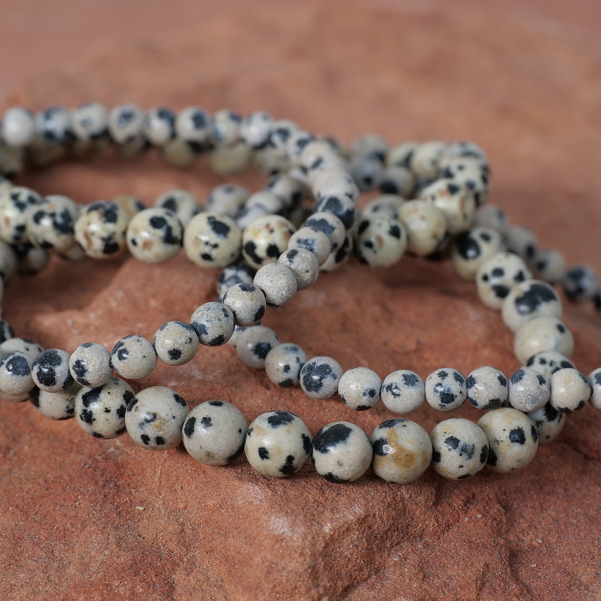 Dalmatian Jasper Bracelet Jewelry: Bracelet Milk and Honey