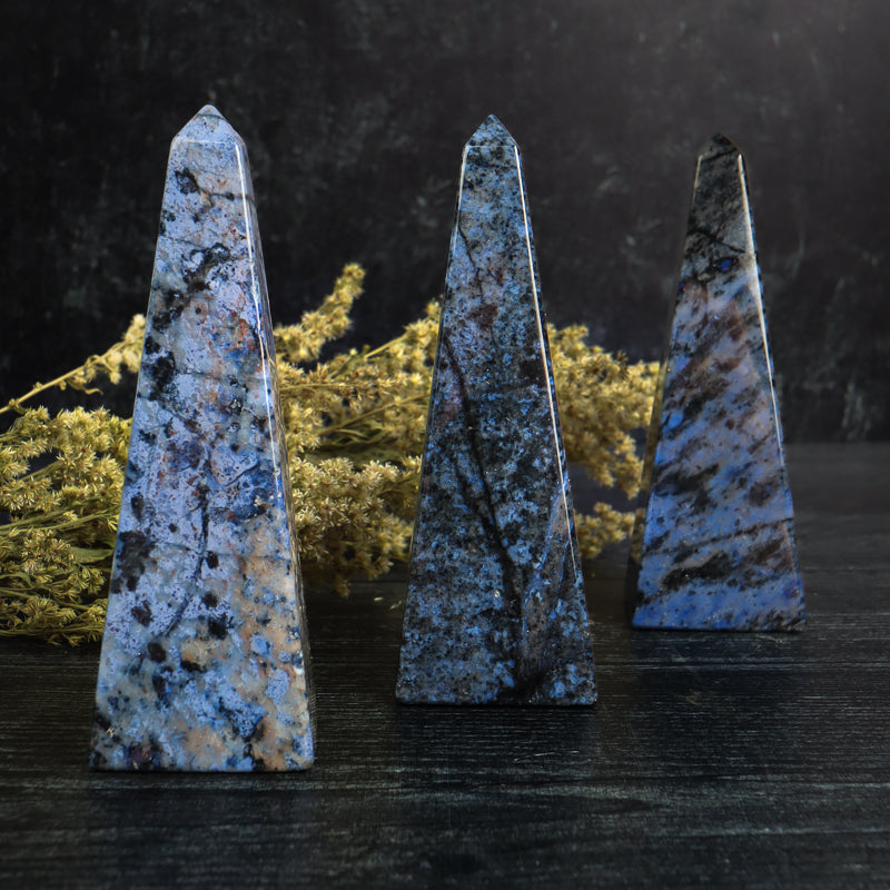 Dumortierite Obelisk