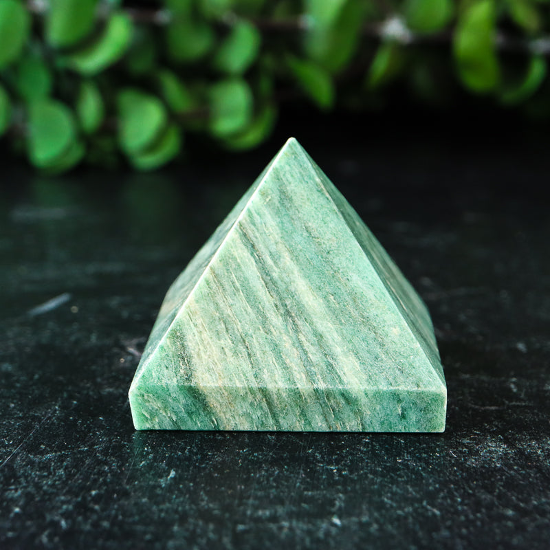 Fuchsite Pyramid