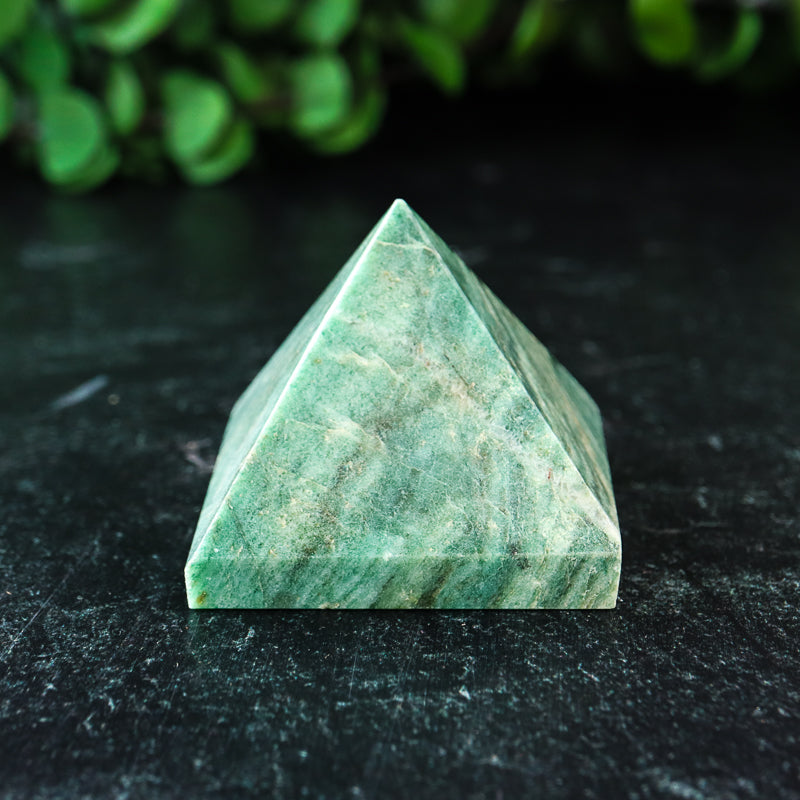 Fuchsite Pyramid