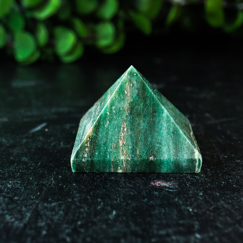 Fuchsite Pyramid