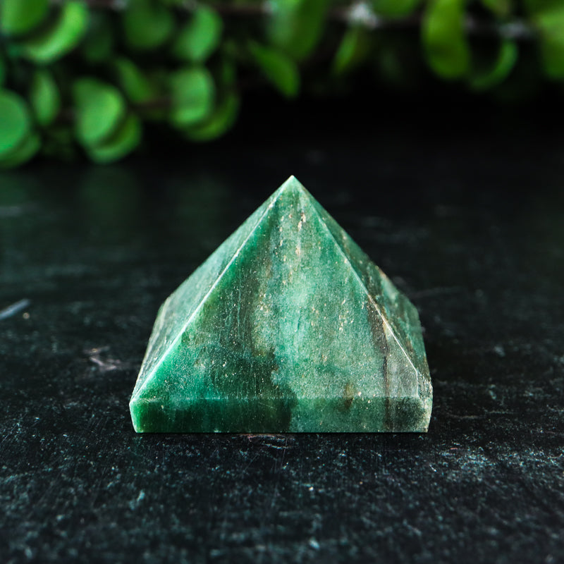 Fuchsite Pyramid