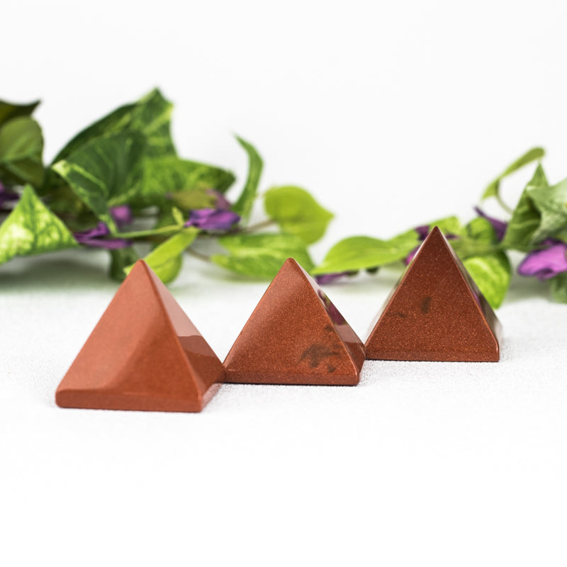 Goldstone Pyramid Crystal Pyramid Crystal Magic