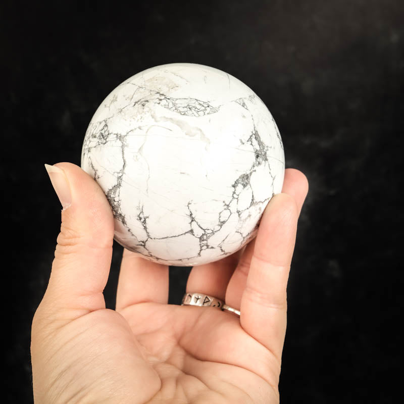 Howlite Sphere